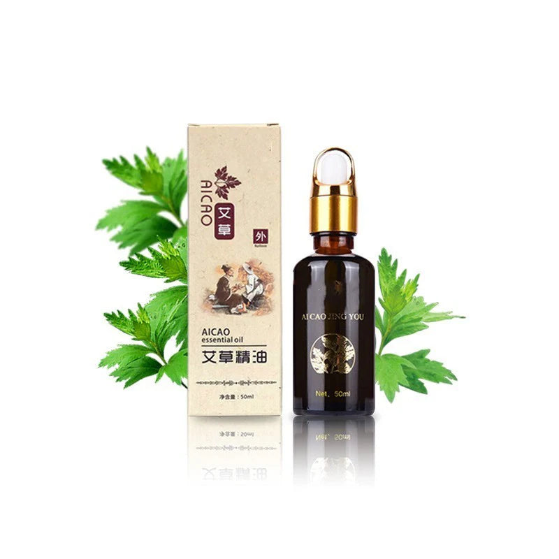 "Wormwood Essential Oil for Massage & Facial Care - 100% Pure & Natural Aromatherapy Oil for Skin, Relaxation, and Wellness"