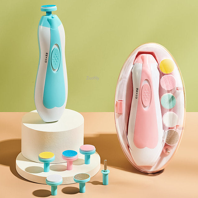 Safe & Gentle Baby Nail Trimmer – Electric Baby Nail Care Kit for Smooth & Precise Nail Clipping"