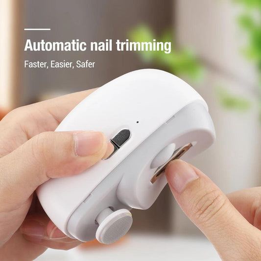 Electric Nail Clipper Cutter - Efficient, Safe & Easy-to-Use for Men, Women & Kids | Premium Quality Electric Nail Trimmer for Home Use - Ideal for UAE Customers