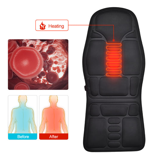 "Massage Seat Topper for Ultimate Comfort & Relaxation | Best Back & Neck Massager for Home & Office Use in UAE"