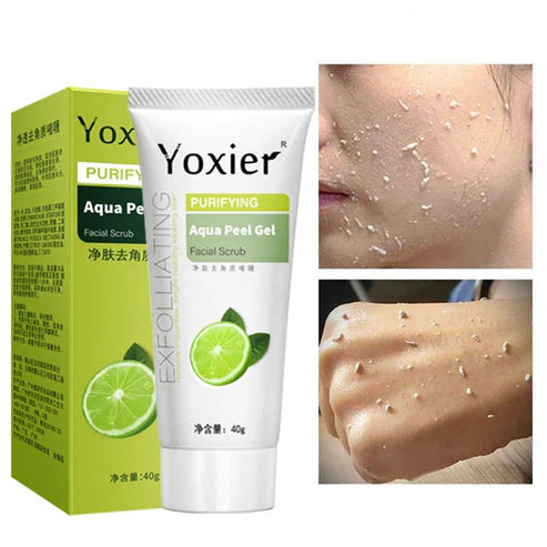 Exfoliating Facial Scrub & Moisturizing Gel – Deep Cleansing & Hydrating for Soft, Smooth Skin | Ideal for All Skin Types in UAE"