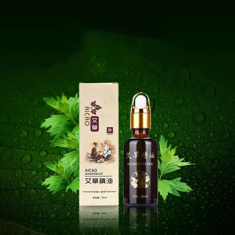 "Wormwood Essential Oil for Massage & Facial Care - 100% Pure & Natural Aromatherapy Oil for Skin, Relaxation, and Wellness"