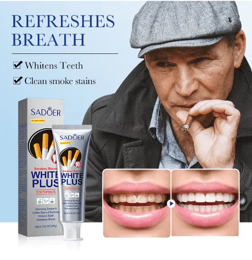 Fresh Breath Whitening Paste - Professional Teeth Whitening & Breath Freshener | Long-Lasting Freshness for Healthy Smile