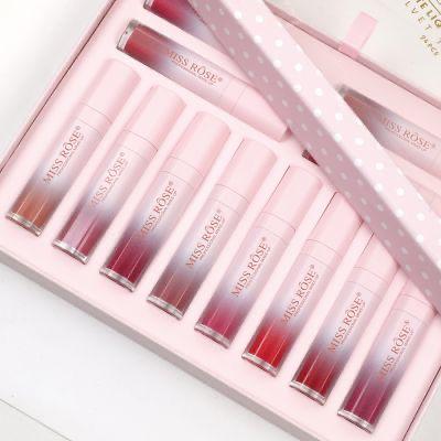 Velvet Texture Liquid Lipstick Set (Pack of 3) – Long-lasting, Matte Finish for Soft, Kissable Lips – Perfect for Everyday Wear